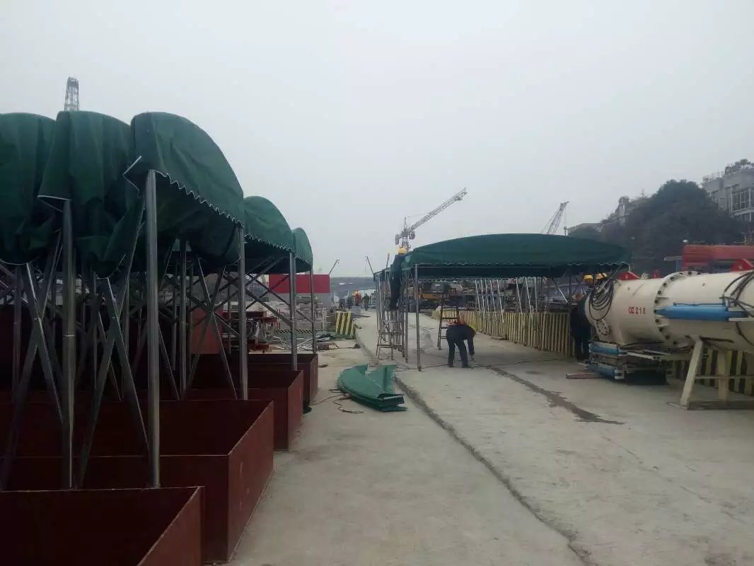 沧州高新区沧州高新区中铁二十一局工地移动施工棚